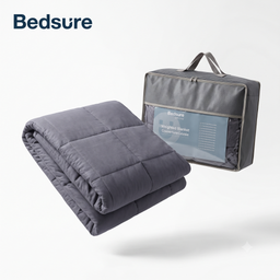 Chăn trọng lực hãng Bedsure (Mỹ)-104x152cm-3.2kg, chăn trọng lượng cải thiện s…