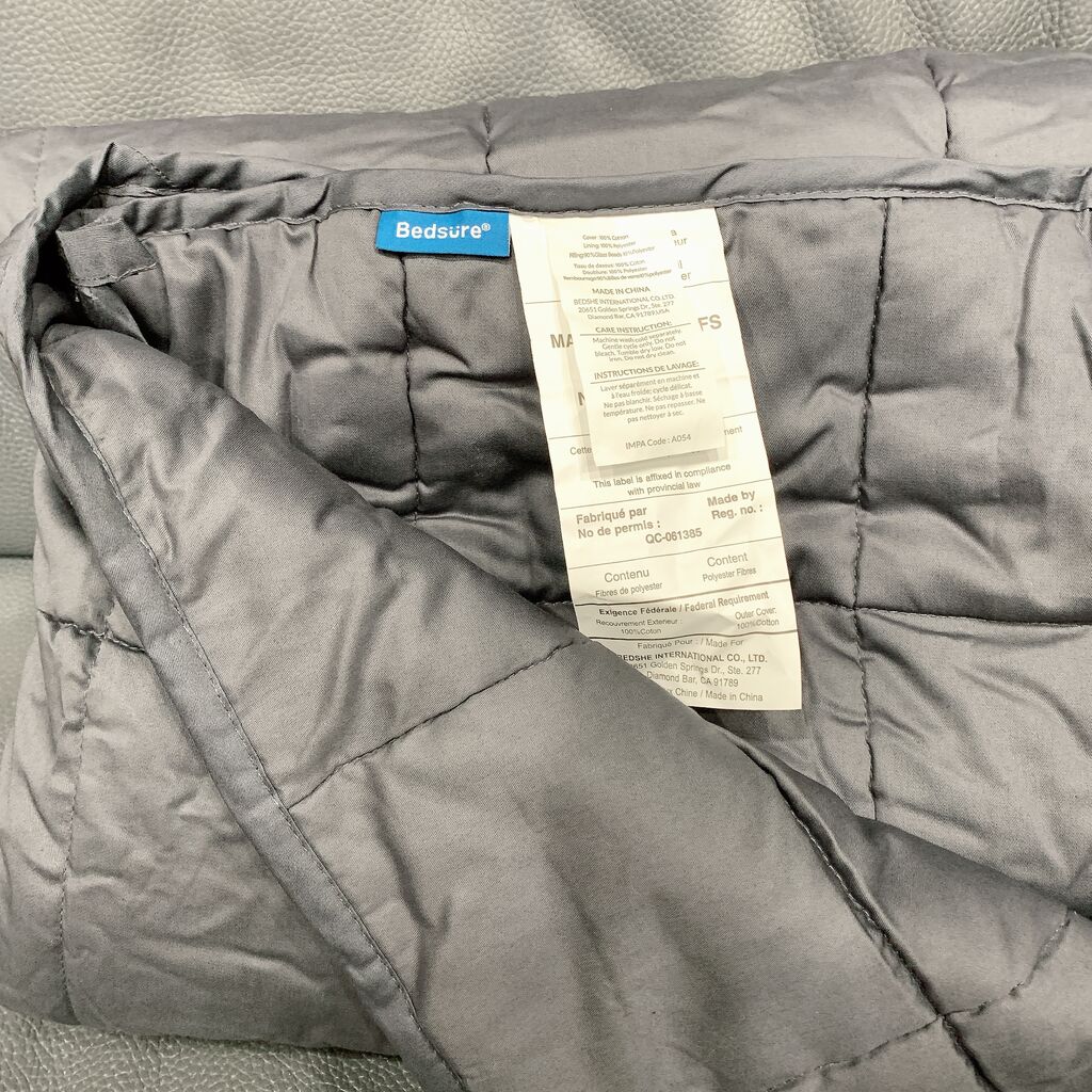 Chăn trọng lực - hãng Bedsure (Mỹ) X002MJHMSV - 104x152cm 5.2kg, chăn trọng lượng cải thiện sức khoẻ - Ảnh 7