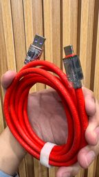 Cáp sạc BVVLEIS dây béo, có đủ Lightning / Type-C, màu ngẫu nhiên.