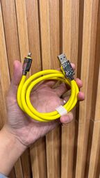 Cáp sạc BVVLEIS dây béo, có đủ Lightning / Type-C, màu ngẫu nhiên.