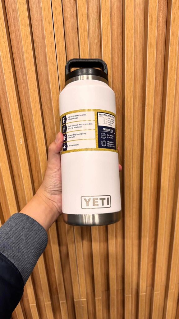 Bình giữ nhiệt Yeti Rambler 36oz | 1.08L ( Hàng fake - Màu ngẫu nhiên ) - Ảnh 8