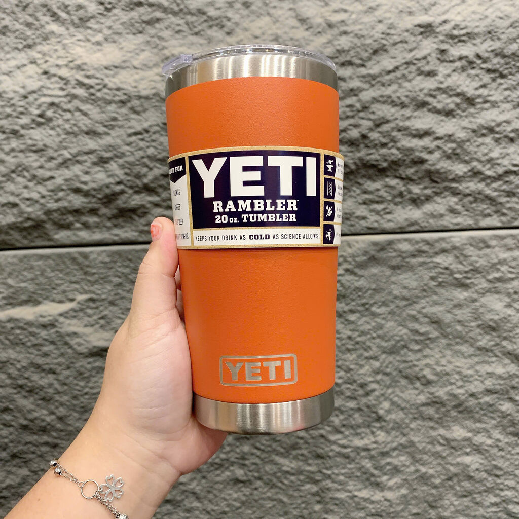 Ly giữ nhiệt YETI 20oz / 600ml Rambler Tumbler - Fake - mẫu cao - giao màu ngẫu nhiên  - Ảnh 7