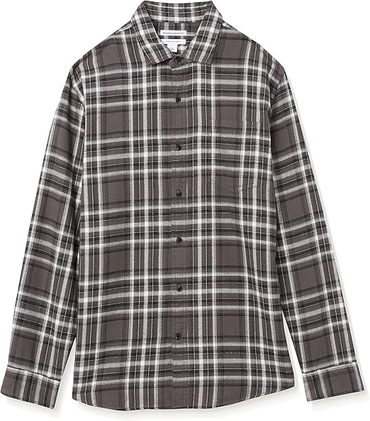 Áo sơ mi Nam vải nỉ dài tay Amazon Essentials - size S (Mỹ) M Việt Nam - B08X5BYWTF - Ảnh 6