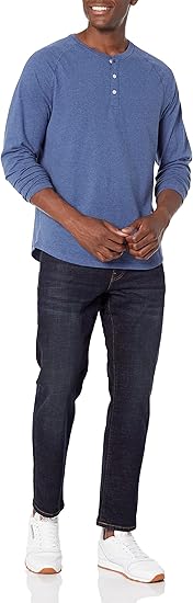 Áo cotton Nam dài tay Amazon Essentials - B07BJL182V - size L Mỹ  (XXL Việt Nam) - Ảnh 2