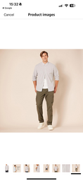 Áo sơ mi Nam Amazon Essentials màu ghi -Size L Mỹ ( XL việt nam) B07752L43G