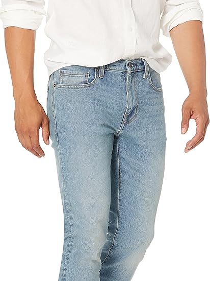 Quần bò Nam Skinny-Fit Amazon Essentials - B07BJKR9TB - Size 38W - 30L (Mỹ) - Ảnh 5