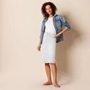 Áo thun Nữ cổ tròn tay xoắn Amazon Essentials - size M Mỹ (L Việt Nam) - Trắng B08P4TH7XQ  - Ảnh 8