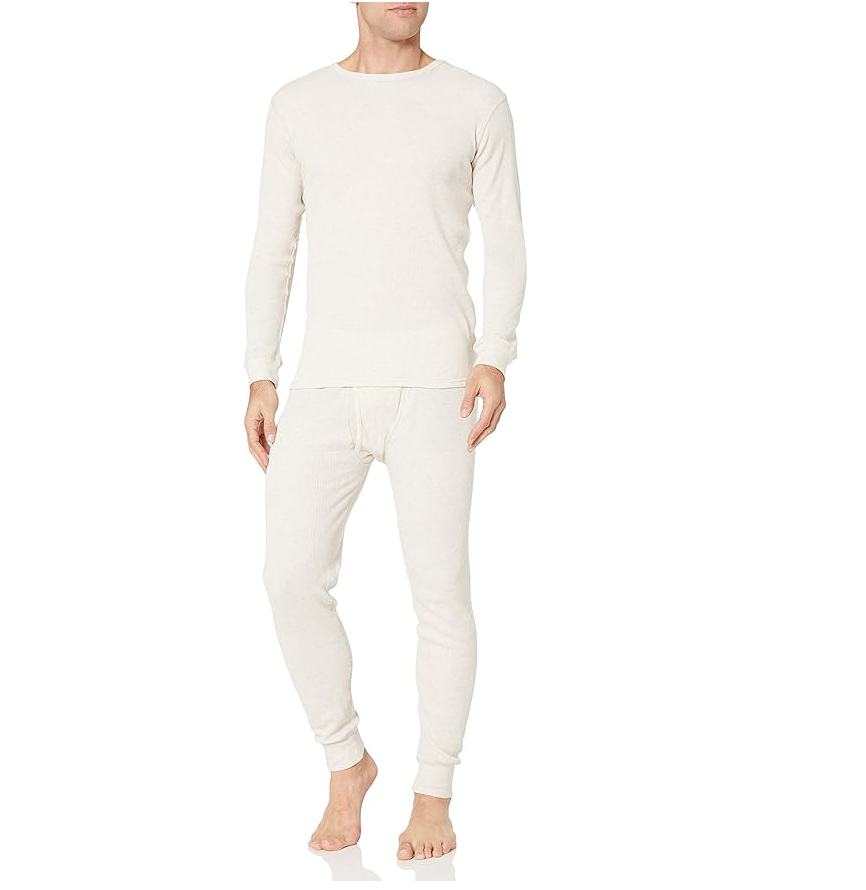Bộ quần áo giữ nhiệt nam Amazon Essentials - B07QFBLBYF size S Mỹ ( M Việt Nam )
