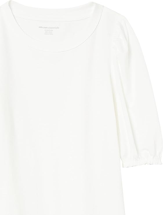 Áo thun Nữ cộc tay bồng vai (size S Mỹ) Amazon Essentials dành cho nữ B08P4N8FL7 - Ảnh 5