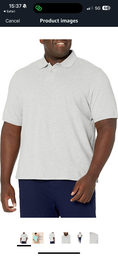 Áo Polo Pique Amazon Essentials - B077626RST - Size M (Mỹ ) XL Việt Nam