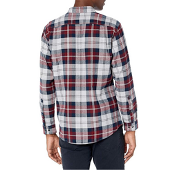 Áo sơ mi kẻ dài tay Nam Amazon Essentials - B0866F6YMN - size S mỹ - L Việt Nam