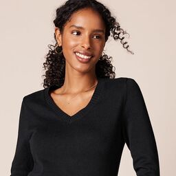 Áo len Nữ cotton Amazon Essentials - size XS Mỹ ( Size S Việt Nam ) B07WMQ1JX9