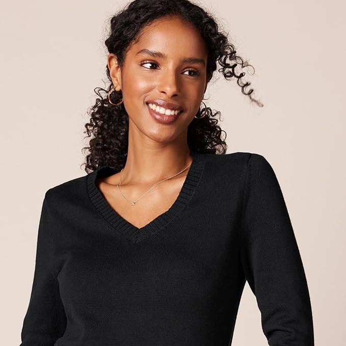 Áo len Nữ cotton Amazon Essentials - size XS Mỹ ( Size S Việt Nam ) B07WMQ1JX9 - Ảnh 4