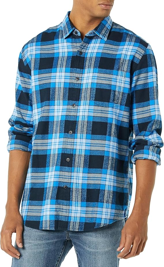 Áo sơ mi nam dài tay Amazon Essentials - (size S Mỹ) M Việt Nam  - B08X5C6RWZ