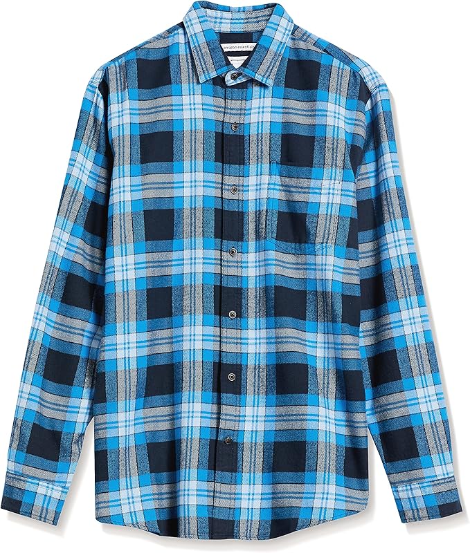 Áo sơ mi nam dài tay Amazon Essentials - (size S Mỹ) M Việt Nam  - B08X5C6RWZ - Ảnh 4
