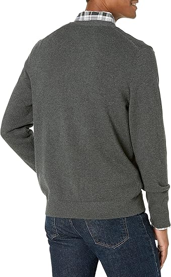 Áo len Nam cardigan cotton Amazon Essentials - size XS (Mỹ) M Việt Nam - B07NYBGQ2J - Ảnh 2