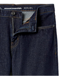 Quần Jean Nam ống đứng Amazon Essentials Mỹ - size 32L B07HK9XYFS