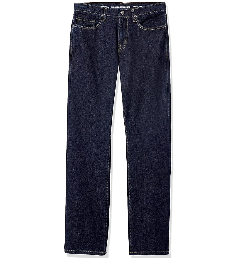 Quần Jean Nam ống đứng Amazon Essentials Mỹ - size 32L B07HK9XYFS - Ảnh 2