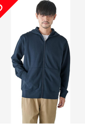 Áo hoodie Nam WholePerson - CLFBB010 - (hàng Amazon Nhật) Essentials
