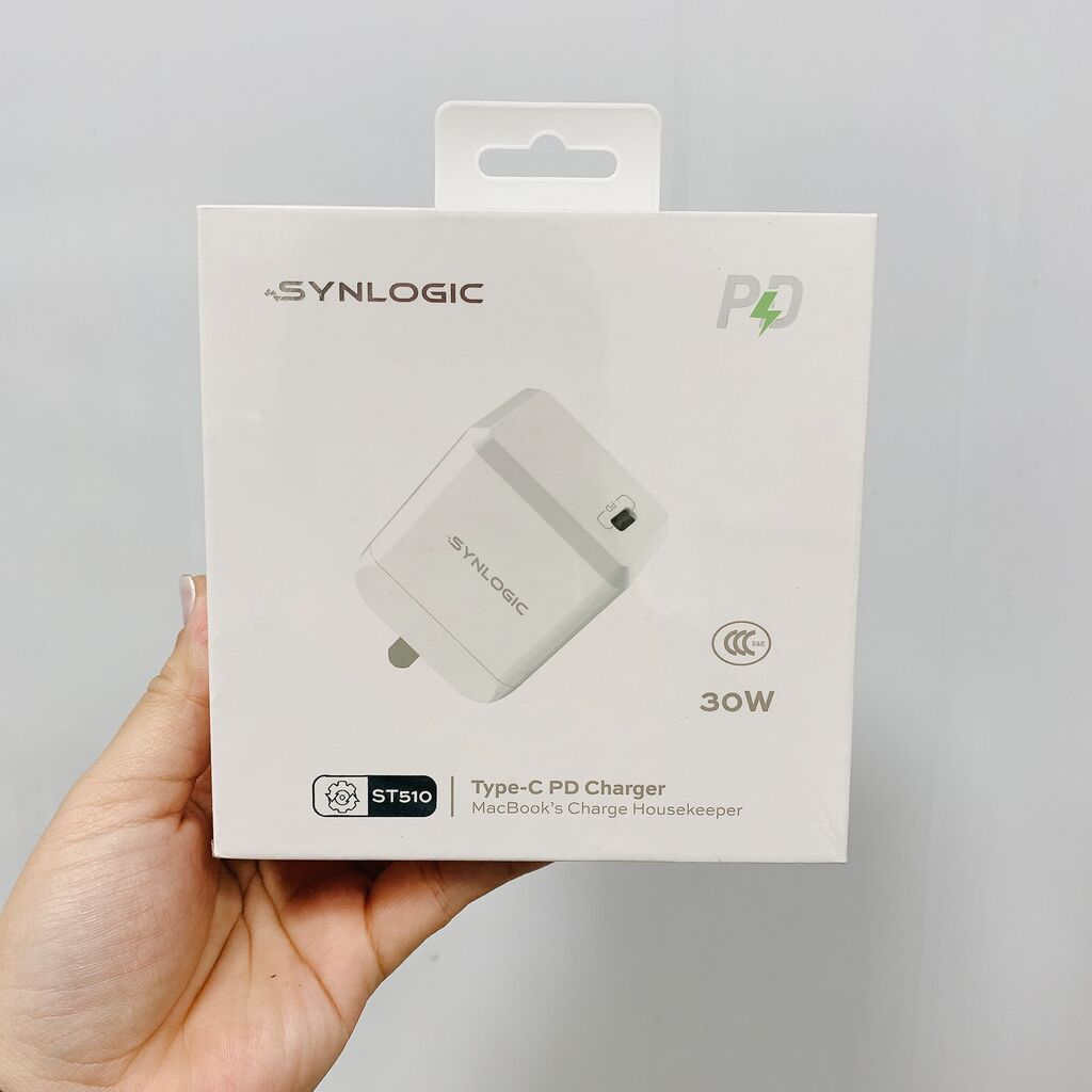 Củ sạc nhanh PD 30W hãng SYNLOGIC ST510 , sạc siêu nhanh iPhone 