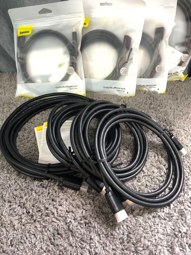 Dây cáp HDMI 4K hãng Baseus - Độ dài 3m và 5m - Ảnh 4