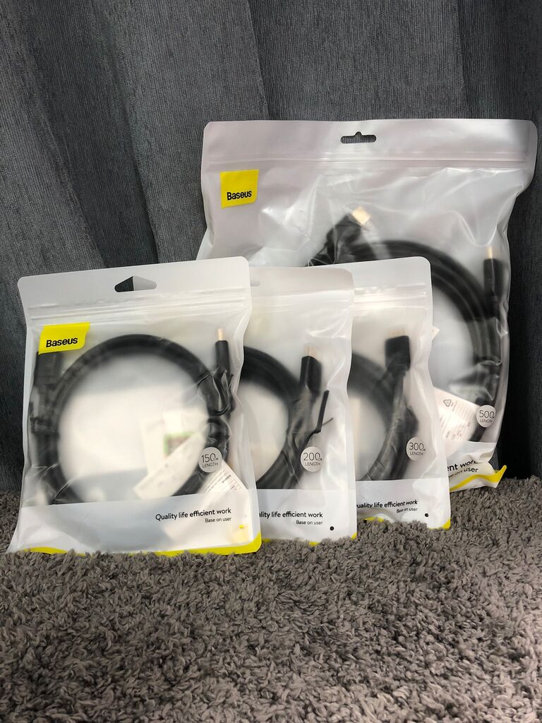 Dây cáp HDMI 4K hãng Baseus - Độ dài 3m và 5m