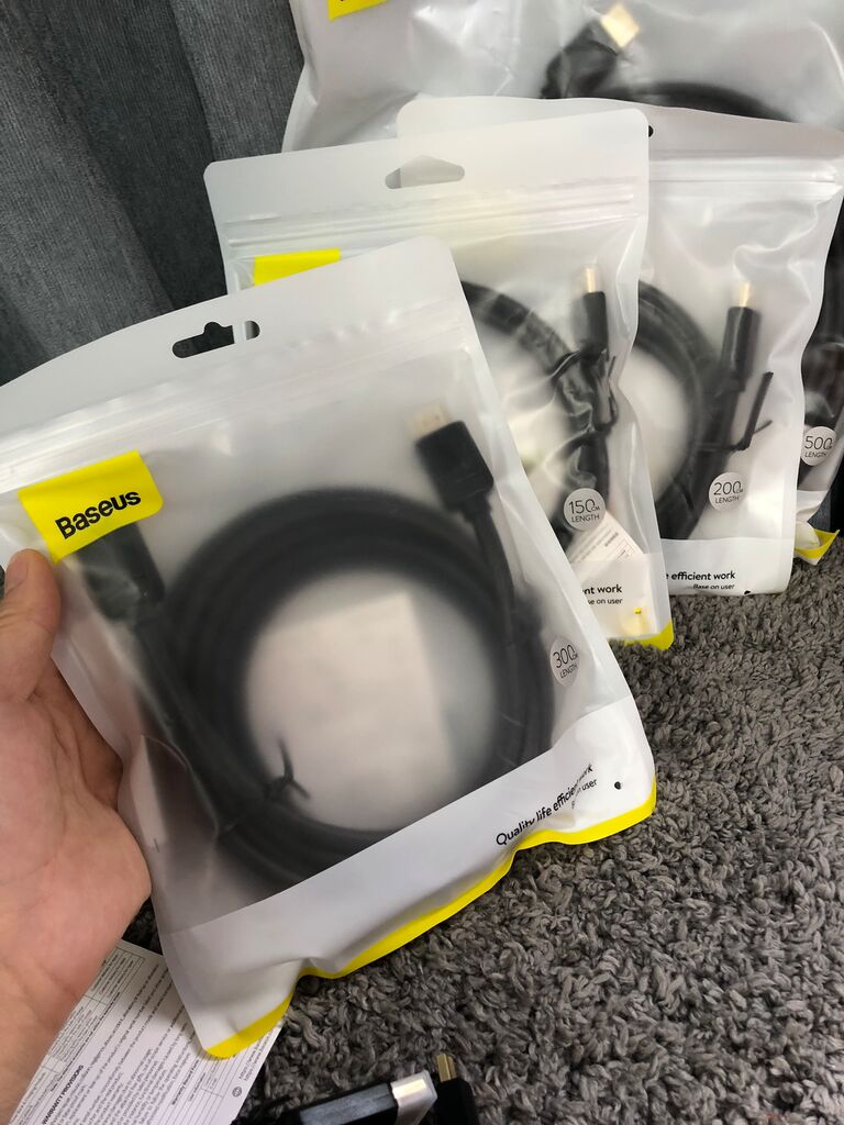 Dây cáp HDMI 4K hãng Baseus - Độ dài 3m và 5m - Ảnh 2