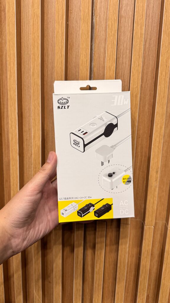 Ổ điện sạc đa năng SZLT, 2 cổng 220v + 2 Cổng C 30W + USB-A Power Strip - Ảnh 10