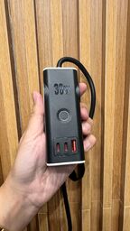 Ổ điện sạc đa năng SZLT, 2 cổng 220v + 2 Cổng C 30W + USB-A Power Strip