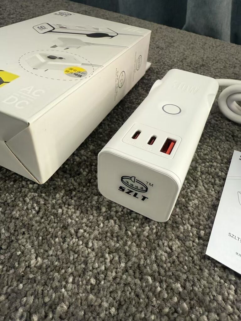 Ổ điện sạc đa năng SZLT, 2 cổng 220v + 2 Cổng C 30W + USB-A Power Strip - Ảnh 7