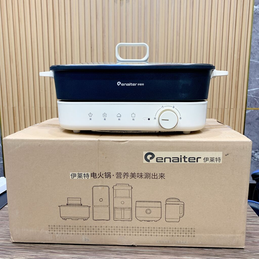 Nồi điện đa năng PENAITER, nồi nấu lẩu, chảo chiên rán. - Ảnh 4