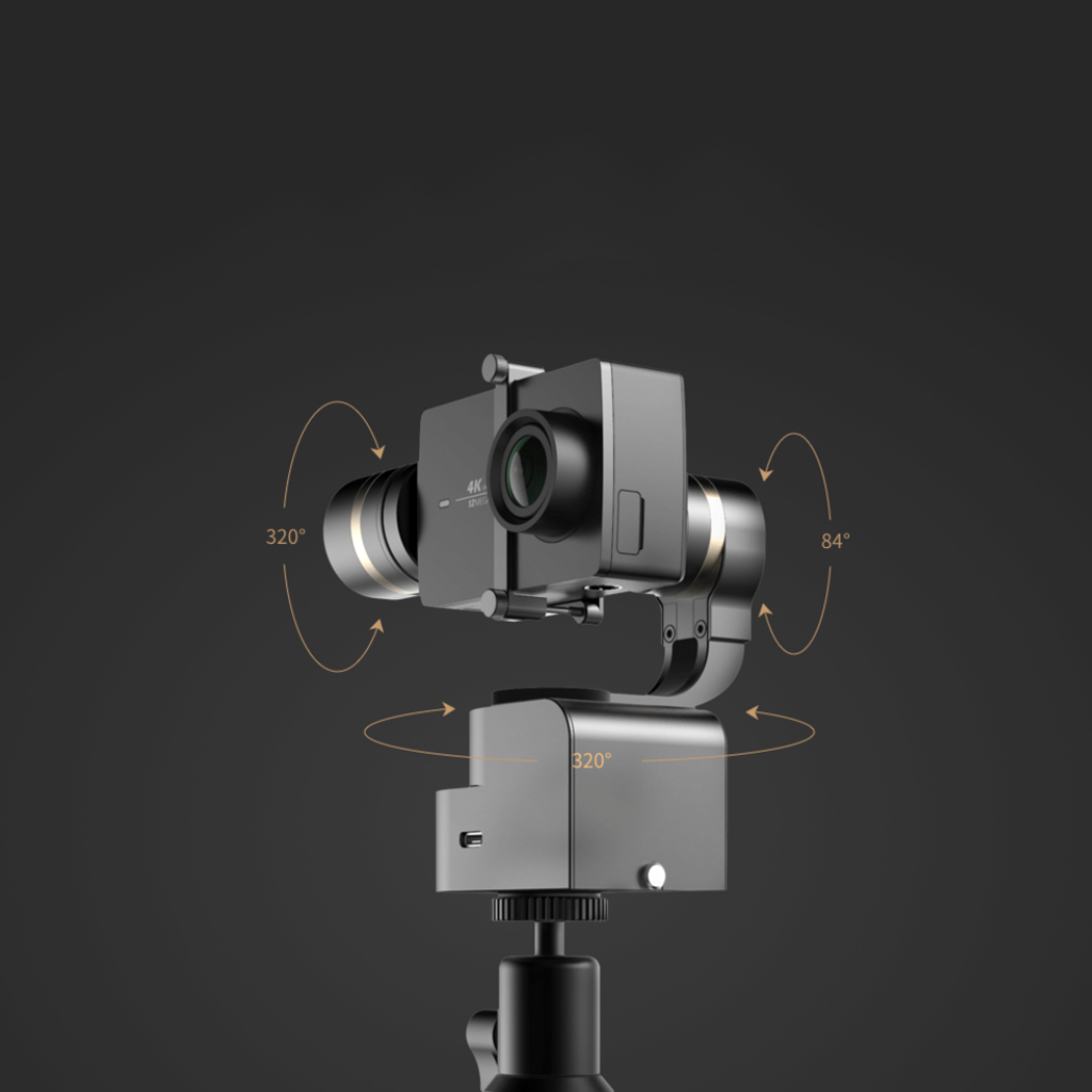 Chống rung 3 trục action camera Yi Handheld Gimbal - ko kèm camera - Ảnh 4
