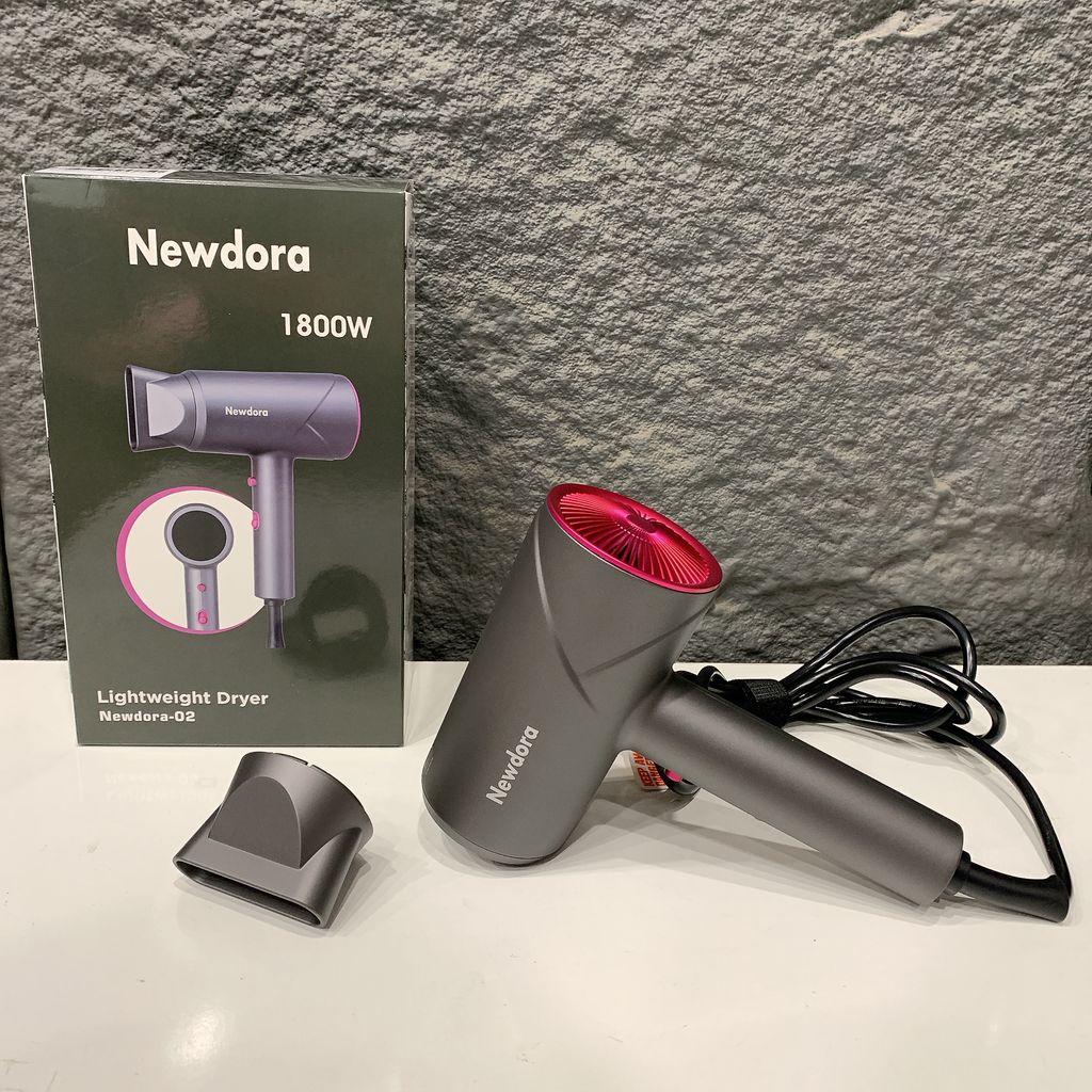Máy sấy tóc bổ sung iOn âm, hãng Newdora ( Đức ) - 02/ 03, công suất 1800w