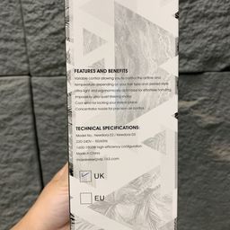 Máy sấy tóc bổ sung iOn âm, hãng Newdora ( Đức ) - 02/ 03, công suất 1800w