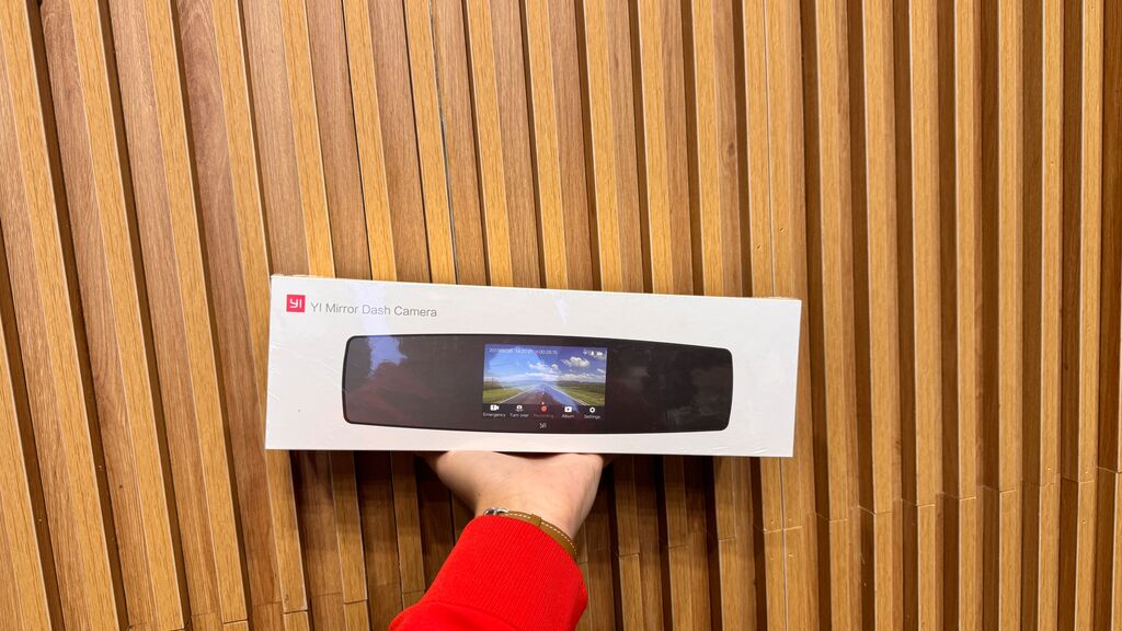 Camera Hành Trình Gương XIAOMI YI Mirror Dash Camera – bao gồm cả Cam lùi ( bản quốc tế) ko pin