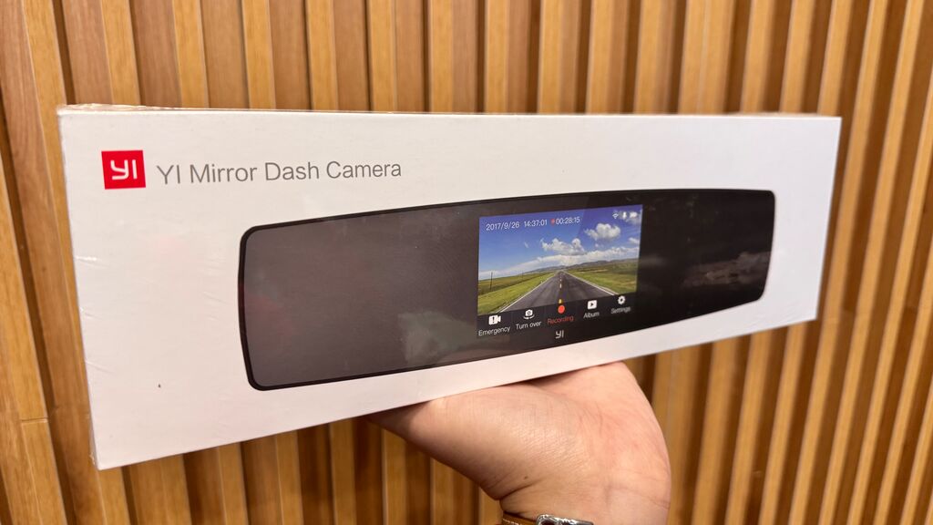 Camera Hành Trình Gương XIAOMI YI Mirror Dash Camera – bao gồm cả Cam lùi ( bản quốc tế) ko pin - Ảnh 2