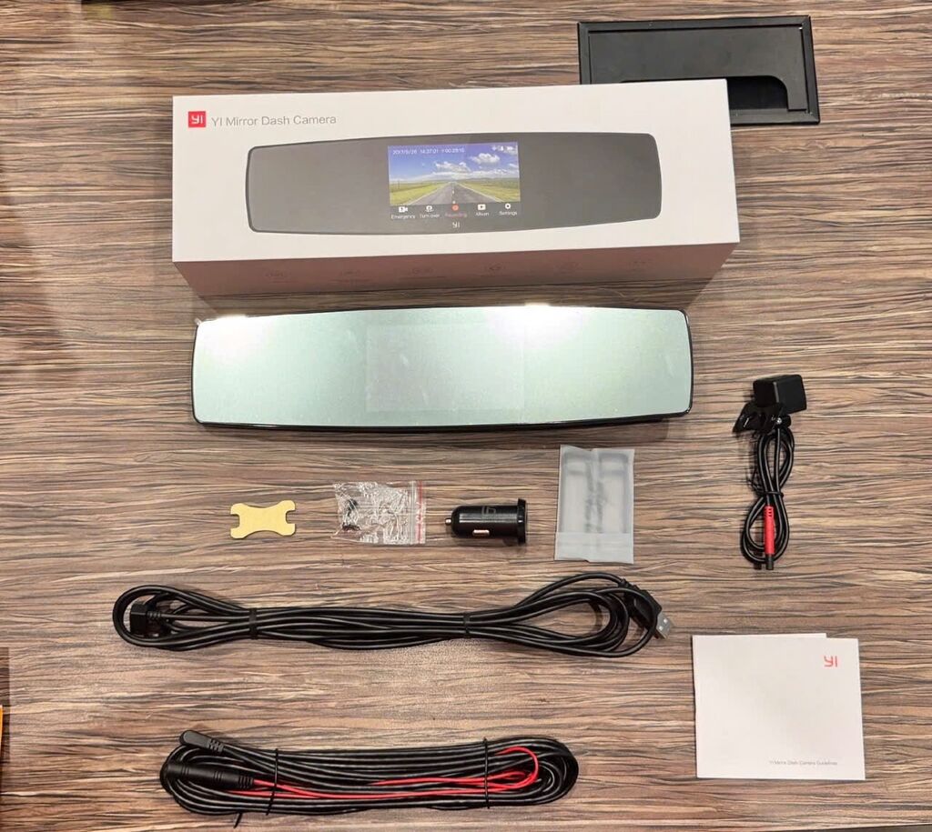 Camera Hành Trình Gương XIAOMI YI Mirror Dash Camera – bao gồm cả Cam lùi ( bản quốc tế) ko pin - Ảnh 3