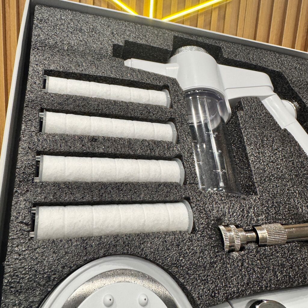 Bộ Vòi Hoa Sen Tăng Áp & lọc nước  POLOUSASP Devil Supercharged Gun, kèm xịt vệ sinh. - Ảnh 4