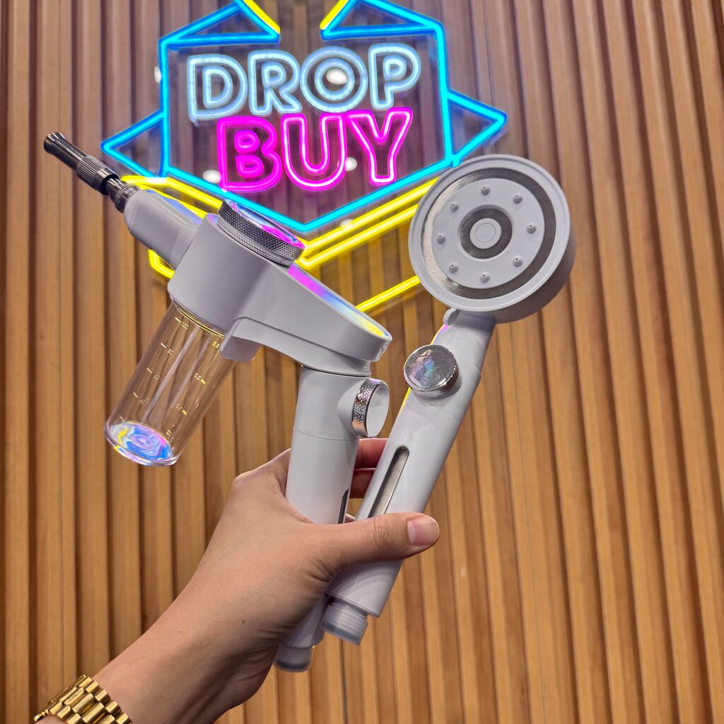 Bộ Vòi Hoa Sen Tăng Áp & lọc nước  POLOUSASP Devil Supercharged Gun, kèm xịt vệ sinh. - Ảnh 9