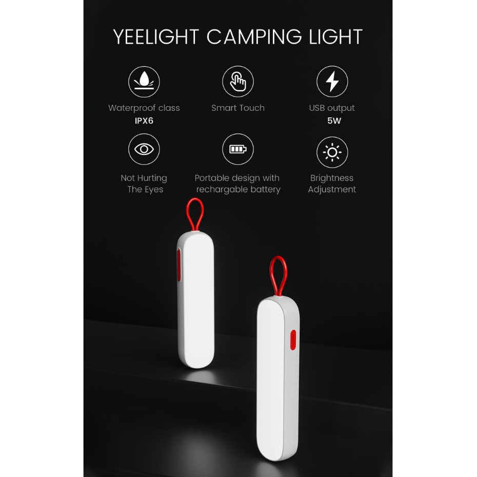 Đèn sạc Cắm Trại XIAOMI Yeelight Camping Light (YLMJD-0003), kiêm Pin dự phòng  - Ảnh 6