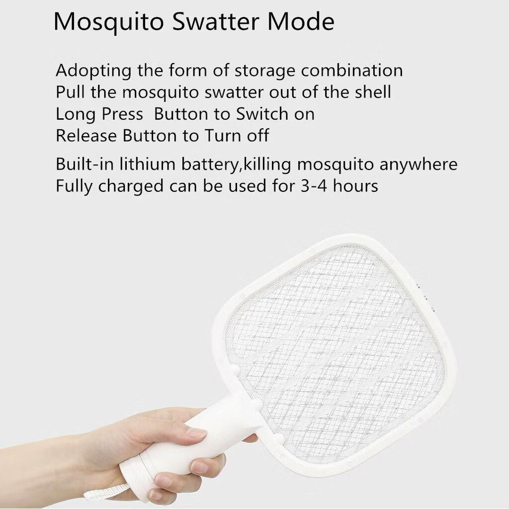 Vợt muỗi kiêm đèn diệt muỗi Xiaomi YEELIGHT YLGJ04YI – Thiết kế 2 trong 1 - Ảnh 6