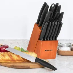 Bộ dao làm bếp 15 món hãng Aoresac ( Amazon Mỹ )