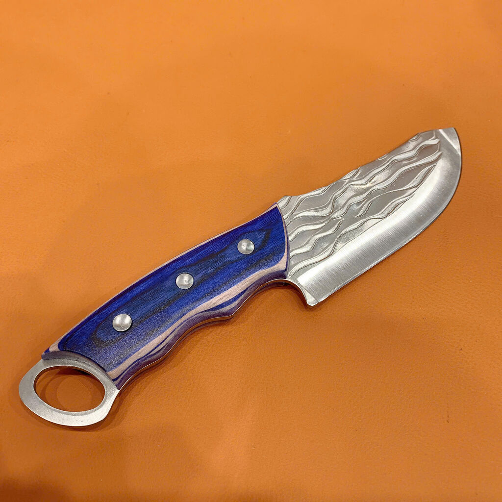 Dao sinh tồn kèm bao da, dao thép siêu bền, chặt thái, chặt đa năng.  - Ảnh 3