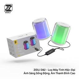 Cặp Loa Bluetooth Zidli D82 – Âm Thanh Đỉnh Cao, Ánh Sáng Rực Rỡ