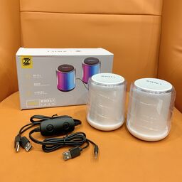Cặp Loa Bluetooth Zidli D82 – Âm Thanh Đỉnh Cao, Ánh Sáng Rực Rỡ