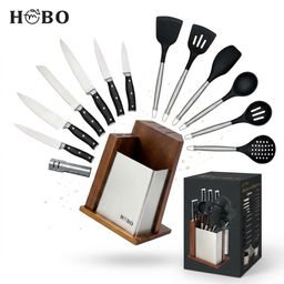 Bộ Dao & dụng cụ làm bếp 13 món hãng HOBO ( Brazil )