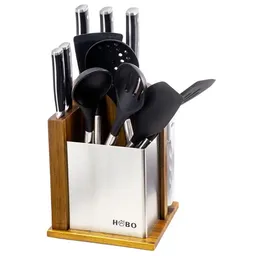 Bộ Dao & dụng cụ làm bếp 13 món hãng HOBO ( Brazil )