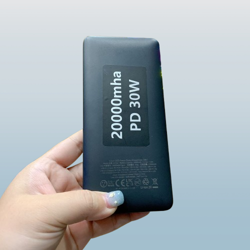  Pin dự phòng 20.000mAh Anker 535 sạc nhanh 30w 3 Cổng 2C1A - A1366. (Ko hộp-Fake) - Ảnh 2