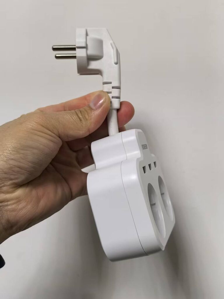 Ổ điện đa năng 3680W hãng SUDEERY WPG-EU016 ( Đức ), có 2 cổng 220V + 2 cổng USB-A - màu trắng/ đen - Ảnh 10