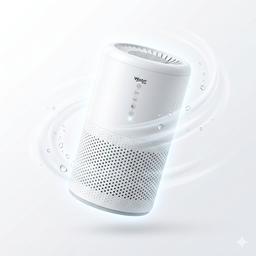 Máy lọc không khí AI300 Water System, tạo ion âm,kiêm Loa Bluetooth , đèn UV d…